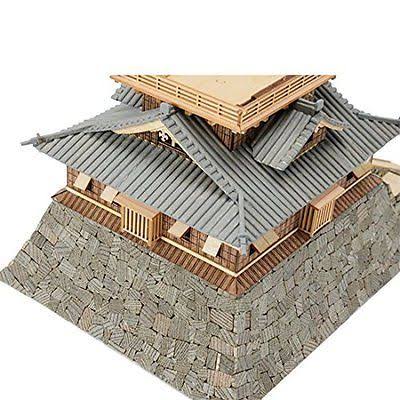 1/150 Maruoka Castle Wooden Model Assembly Kit W420633