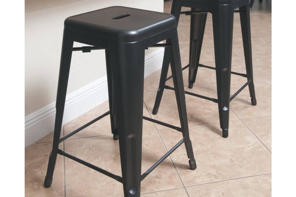 26 Barstool Set of 4 Gray X855636