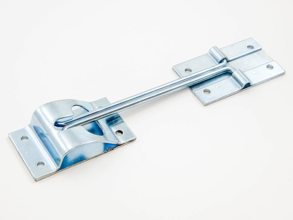 25 Metal T-Style Door Holder Entry Door Catches 6 Inch Long Zinc Plated Steel S905109