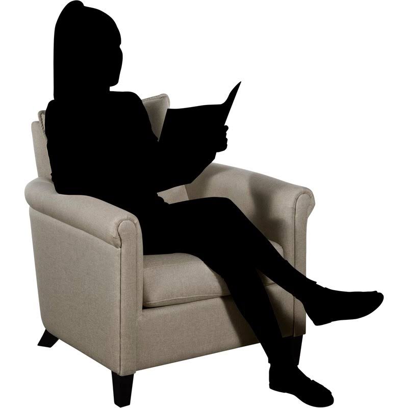 Classic Beige Armchair P7678