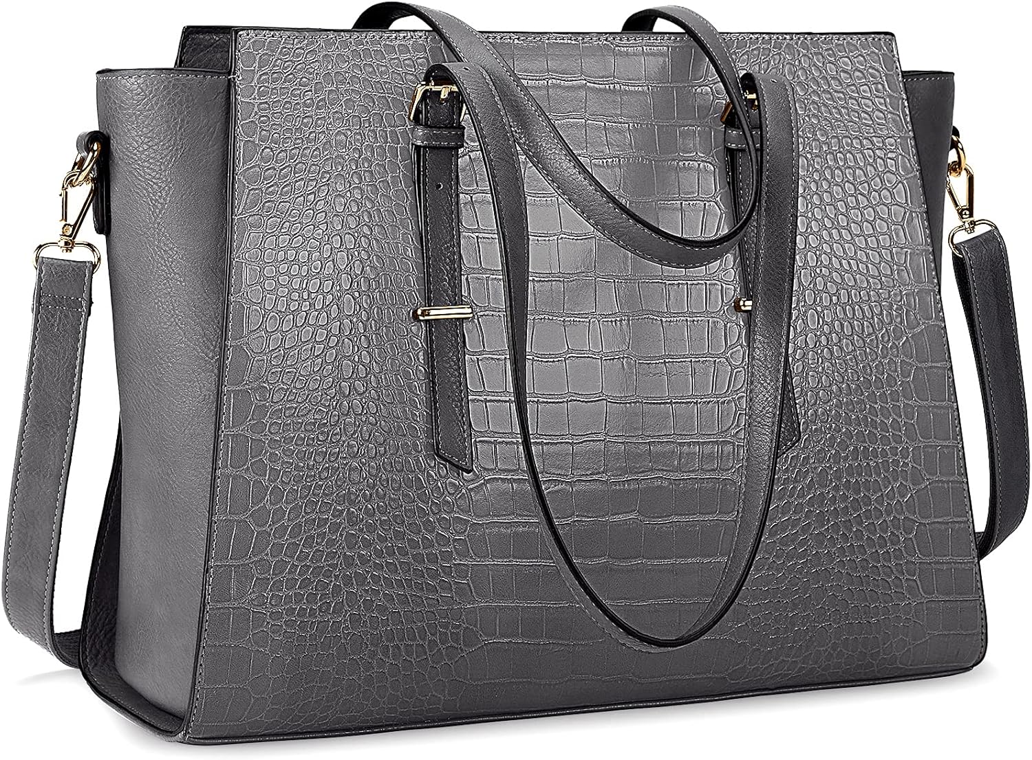 Brown Leather 15.6 Inch Laptop Tote Bag M983592