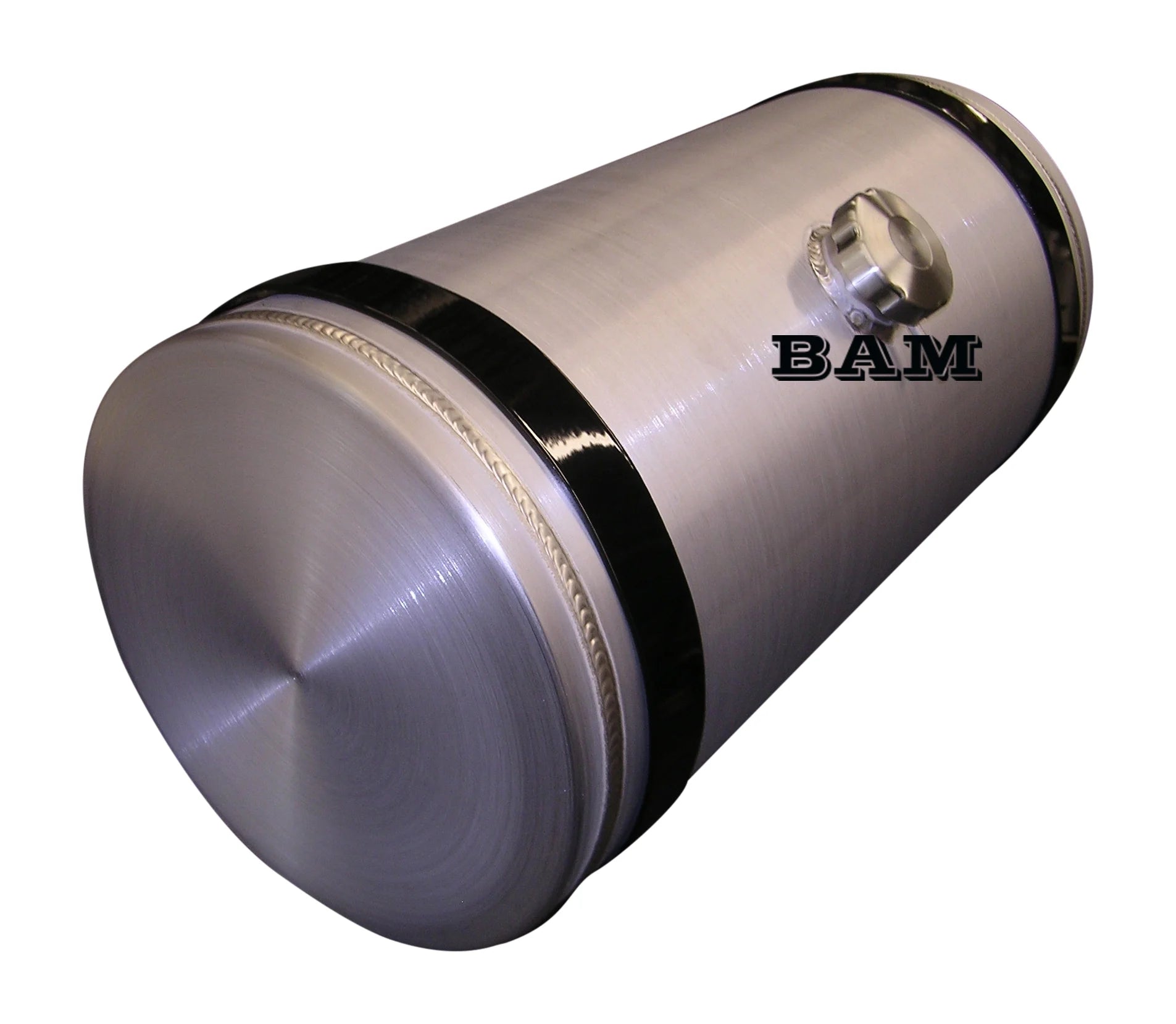 12x33 Center Fill Round Spun Aluminum Gas Tank - 16 Gallon 3/8 NPT L557954