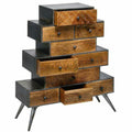 10 Drawer Wood Storage Cabinet F442