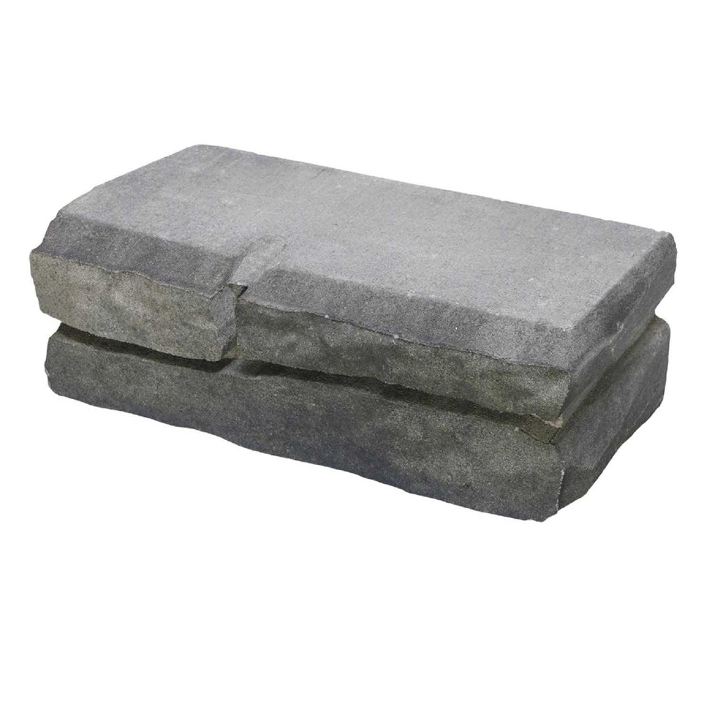 12-in L x 4-in H x 5.75-in D Concrete Retaining Wall Block P572
