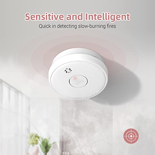 10-Year Battery Operated Photoelectric Smoke Alarm K759947