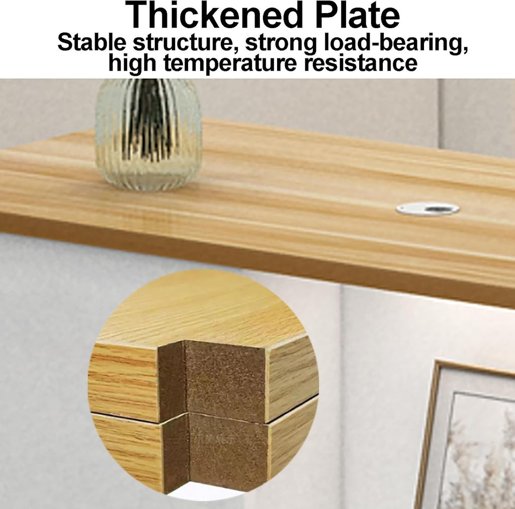 Reception Desk with Counter and Lockable Drawers Y96376