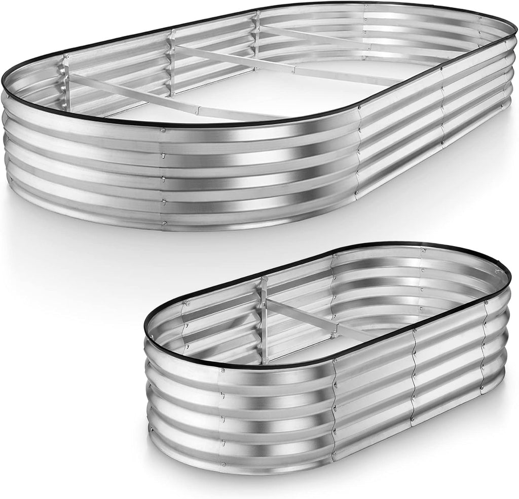 Galvanized Metal Raised Garden Bed K739540