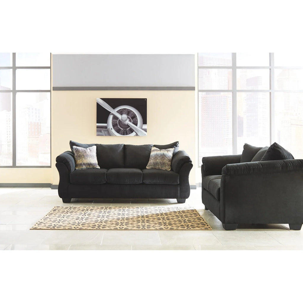 Blue Loveseat R856