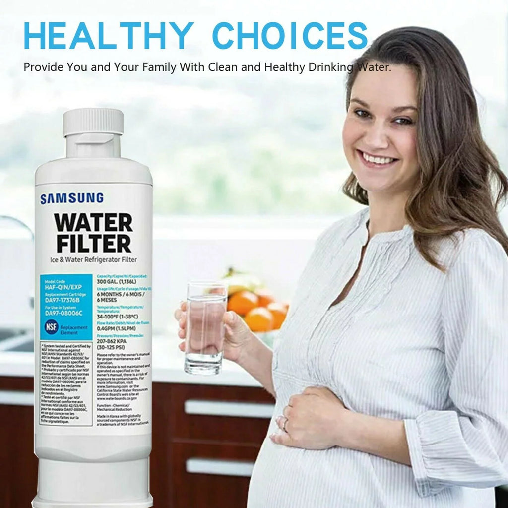 2 Pcs Refrigerator Water Filter E43284