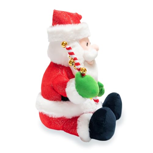 11" Singing Santa Claus Christmas Plush Toy P152