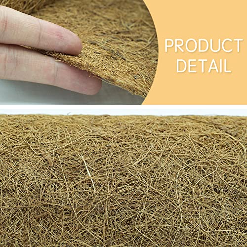 12x80 inch Natural Coconut Fiber Liner Roll N64581