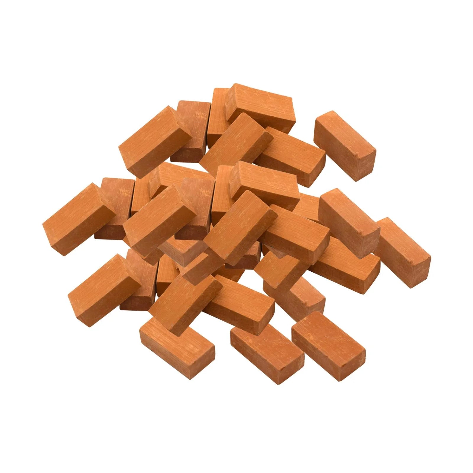 50pcs red bricks Tabletop Games J64397