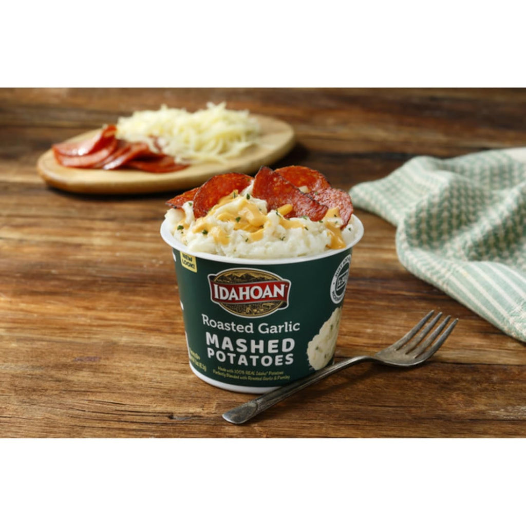 4 Flavor Mashed Potatoes Microwavable Bowls Variety, Pack of 8 X982