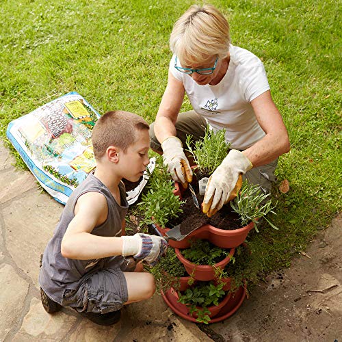 5 Tier Stackable Planter with Starter Pots F23425