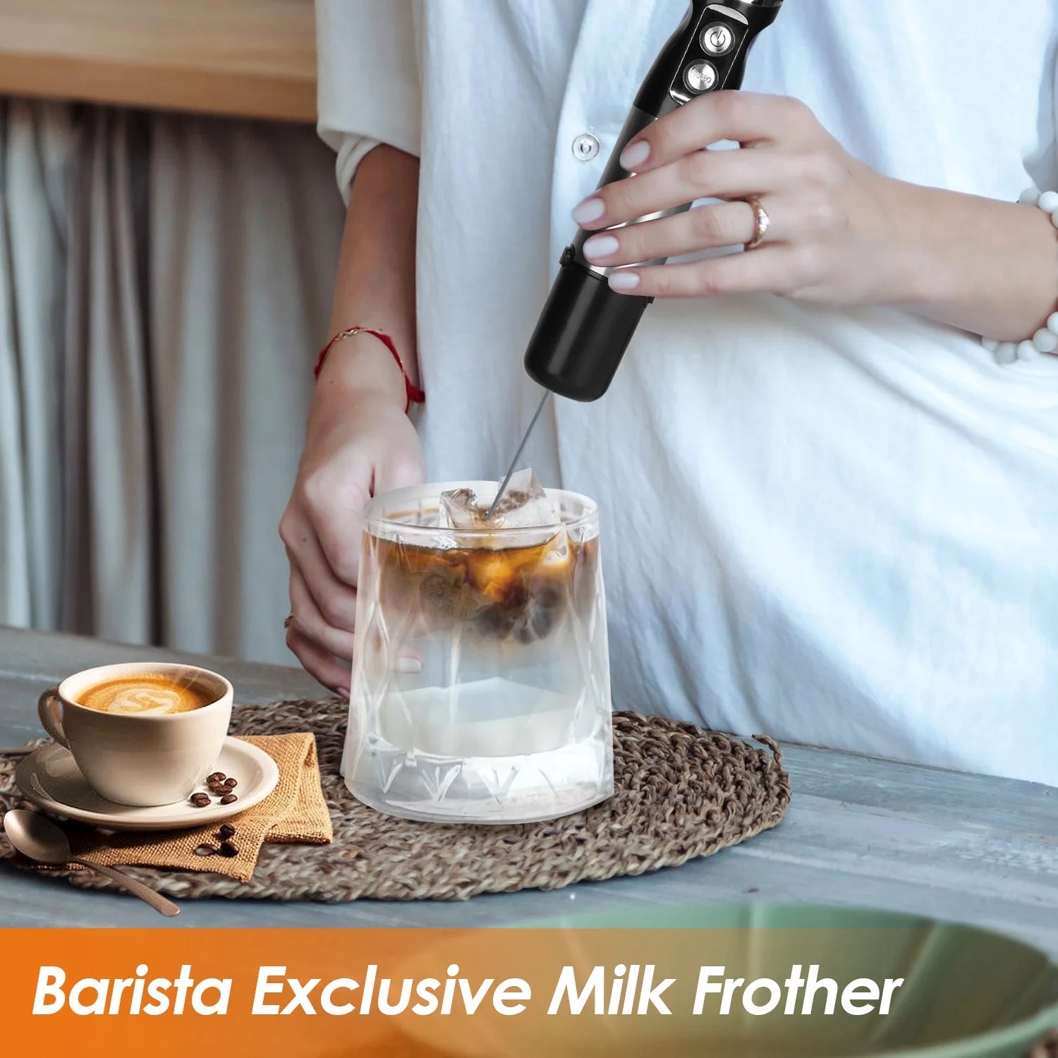 1000W 5 in 1 Stainless Steel Hand Blender with 12 Speeds K103999