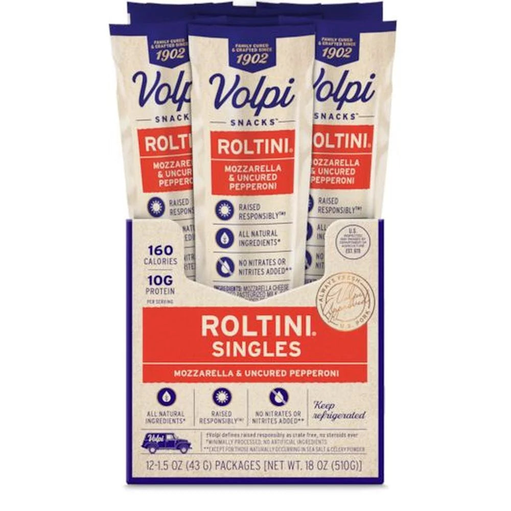 0.8 Ounce Pepperoni Pork Roltini Singles X987