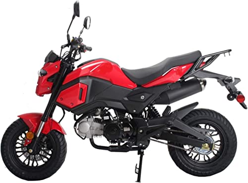 125cc Motorcycle Bike Dirt Bike Street Gas Bike Red W265