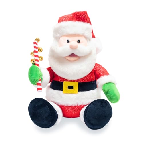 11" Singing Santa Claus Christmas Plush Toy P152