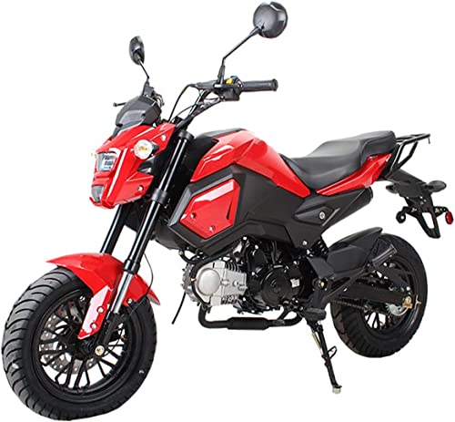 125cc Motorcycle Bike Dirt Bike Street Gas Bike Red W265