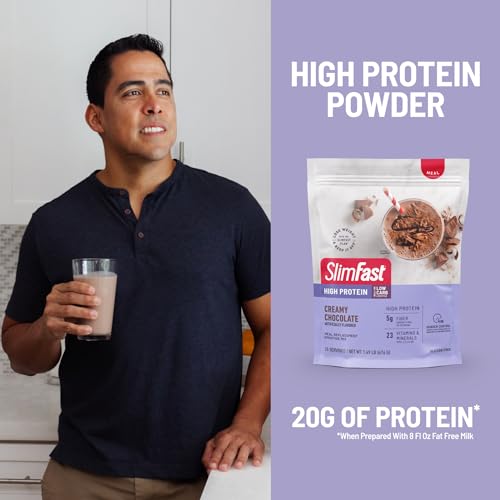 Vanilla Cream High Protein Meal Replacement Powder, 26 Servings, 1.53 Pounds F6095