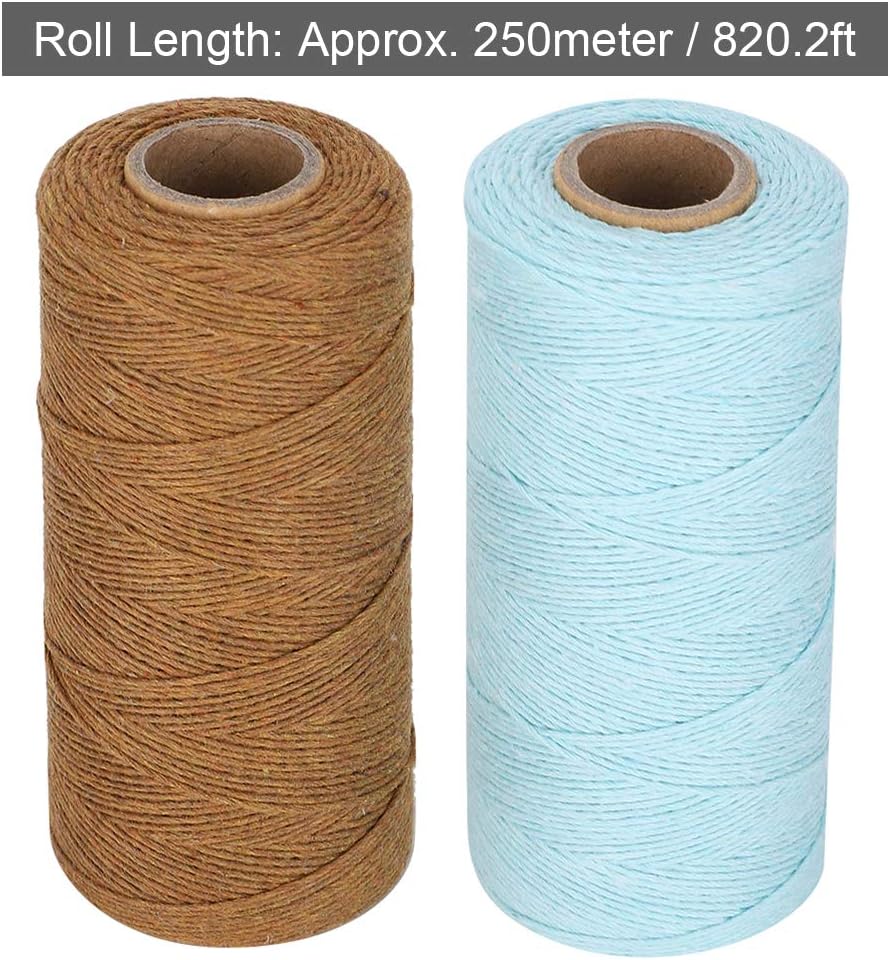 8/4 100% Cotton Weaving Warp Thread 2 Rolls 2 Colors G75837