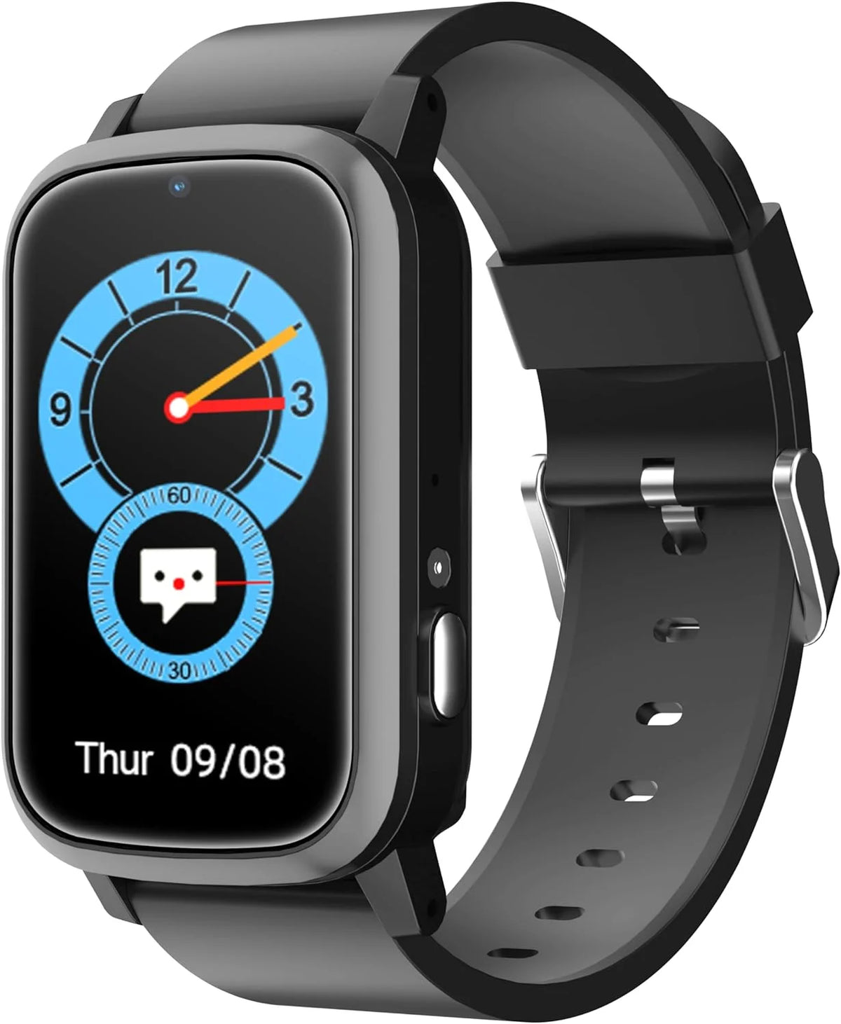 Medical Alert 4G Cellular Rectangular Smart Watch E84716