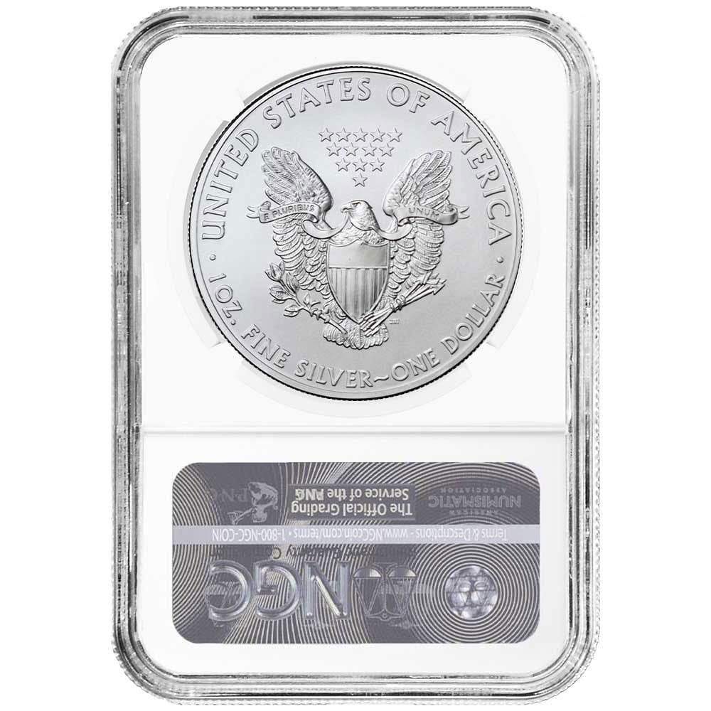 2021 American Silver Eagle NGC MS69 R576