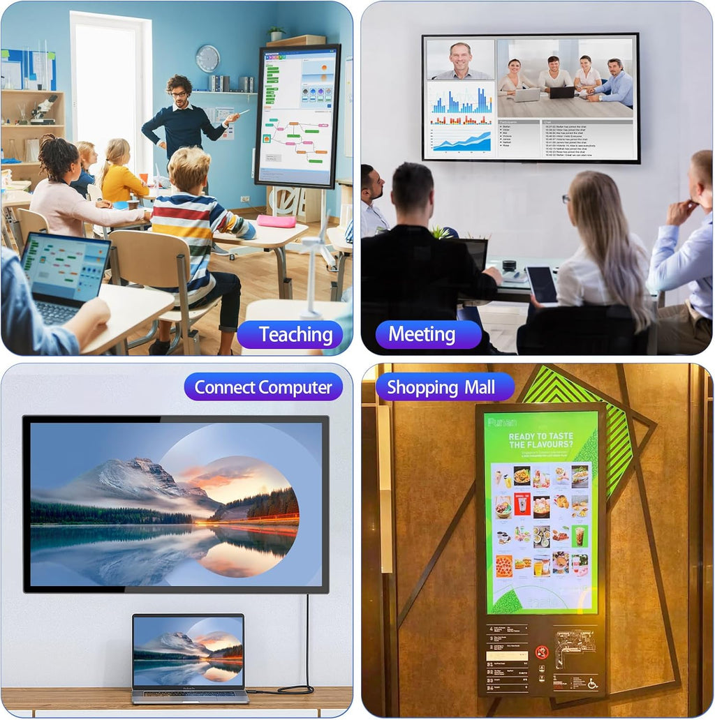 32 inch Capacitive Multi-Touch Screen Industrial Monitor with Built-in Speakers R3567