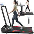 3 in 1 Walking Pad Treadmill with Handle Bar & Incline, 300 lb Capacity, 2.5HP O1347