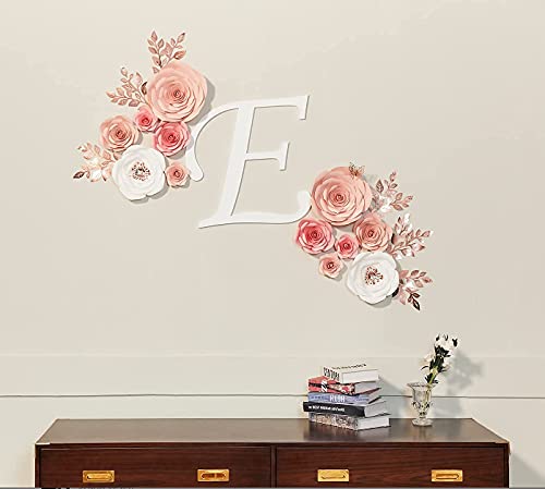 Large 3D Artificial Paper Flower Wall Decor F878822