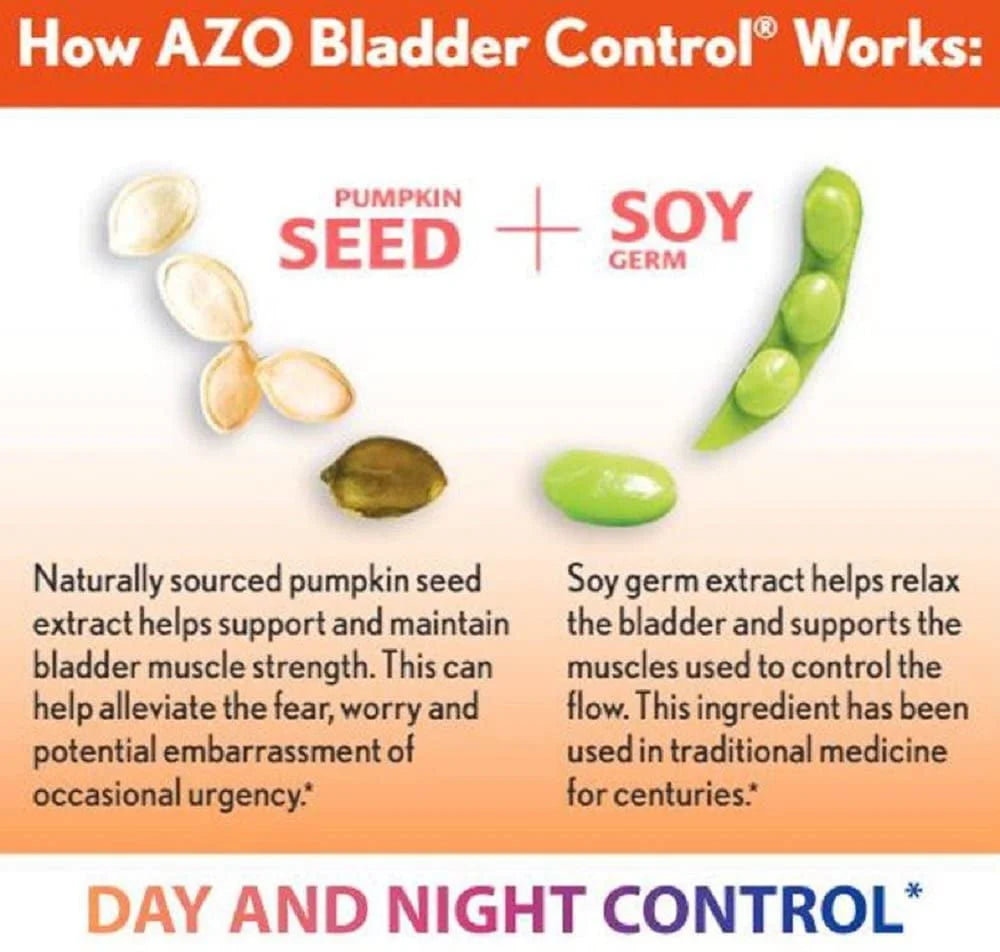 54 Count Bladder Control Supplement Capsules E829233
