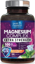Magnesium Complex 500mg Chelated Magnesium Capsules, 120 Capsules S434859