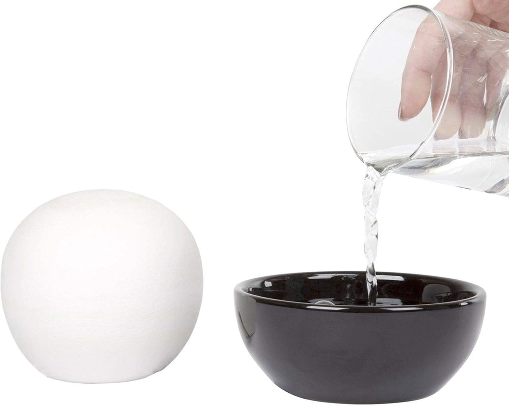Natural Stone Room Humidifier, Cordless, Ceramic, Set of 2 L16304