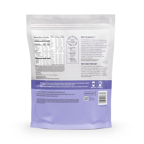 Vanilla Cream High Protein Meal Replacement Powder, 26 Servings, 1.53 Pounds F6095