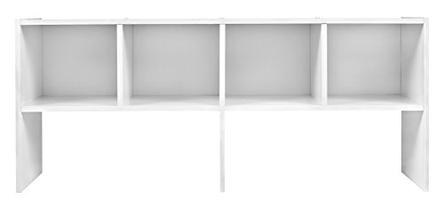 White Stackable 31-inch Vertical Organizer & White Stackable 24-Inch Wide Horizontal Organizer P8255