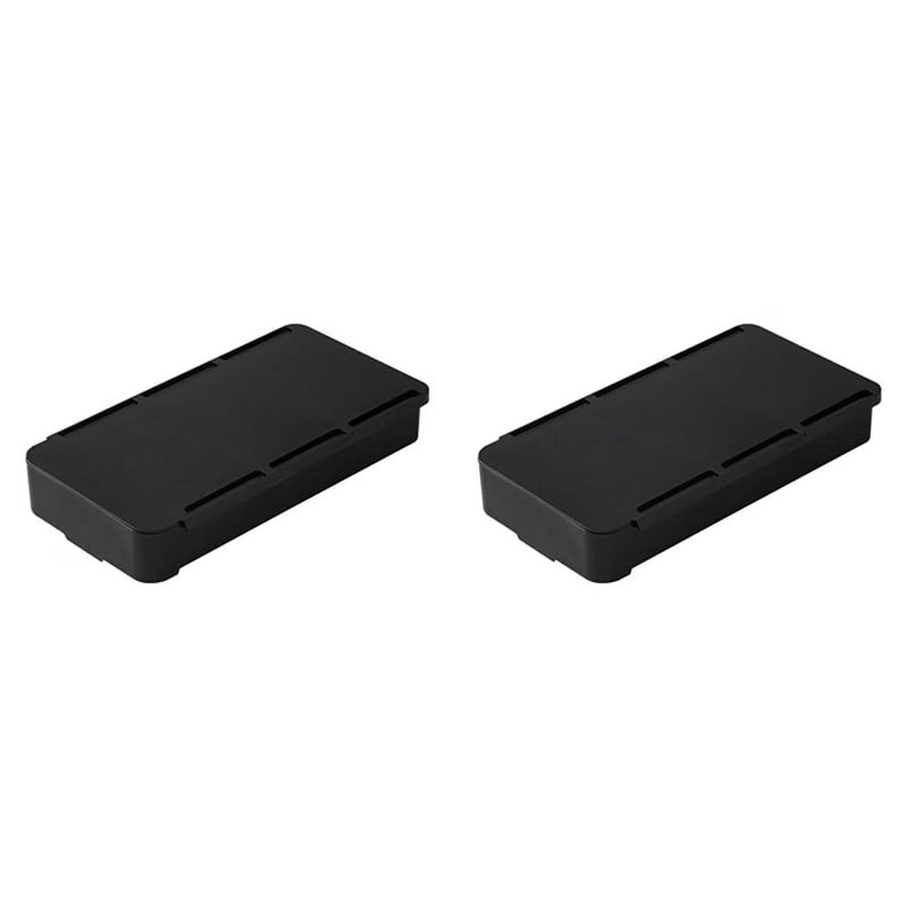 Black Self-Adhesive Desk Drawer Organizer H935