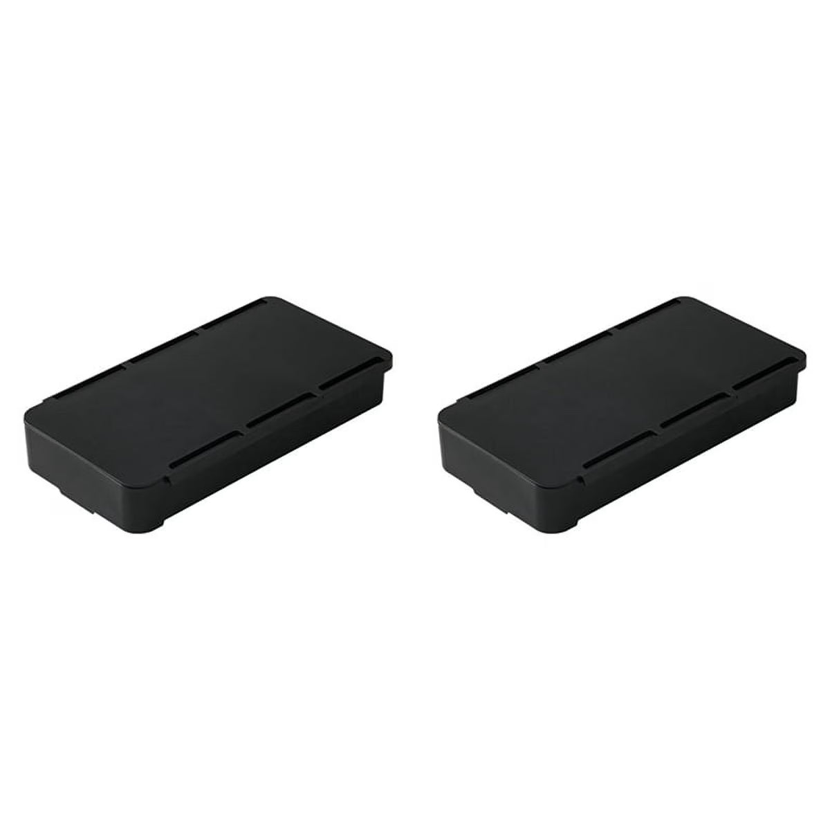 Black Self-Adhesive Desk Drawer Organizer H935