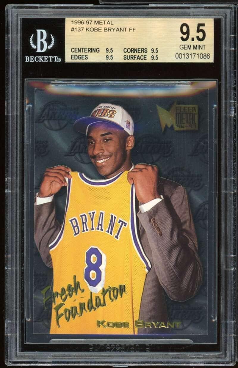 1996-97 Metal #137 BGS 9.5 Rookie Card W580