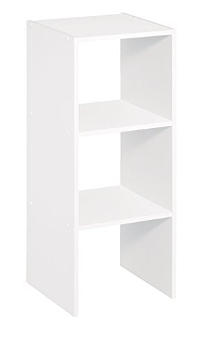 White Stackable 31-inch Vertical Organizer & White Stackable 24-Inch Wide Horizontal Organizer P8255