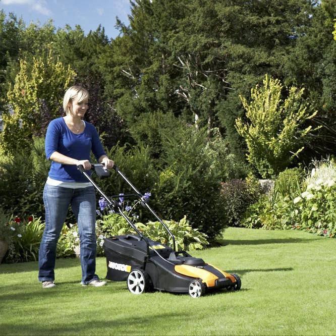 14x22 Cordless Push Lawn Mower Y5905