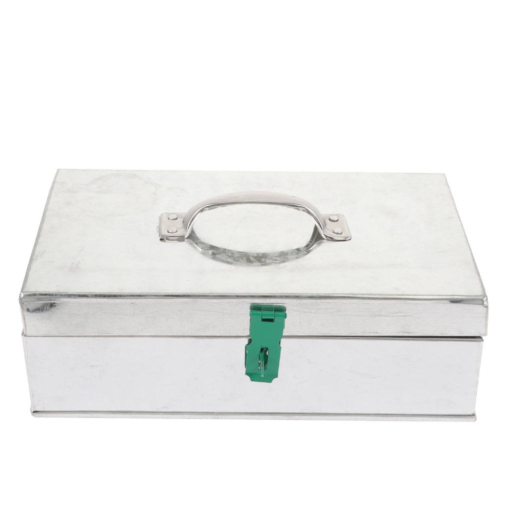 Aluminum Hard Case Storage Tin Box J9993