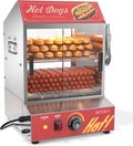 31.7QT 30L 2-Tier Hot Dog Steamer with Removable Shelves I270996