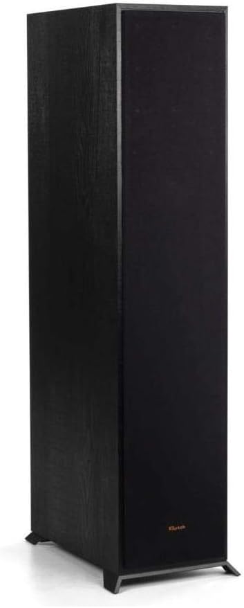 Black Floorstanding Speakers, Pair Y2049