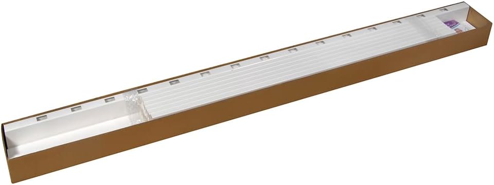 42" H x 92" W Lightweight Portable Vinyl Picket Fence Kit, 2 Panels R7030