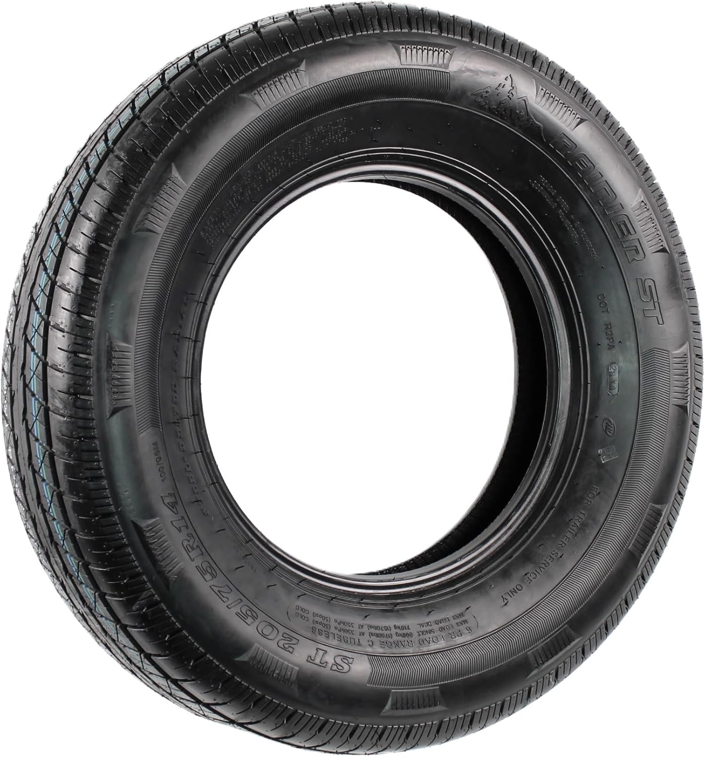 ST205/75R14 Steel Belted Radial Trailer Tire Load Range C 1760# 205/75 R 14 B12661
