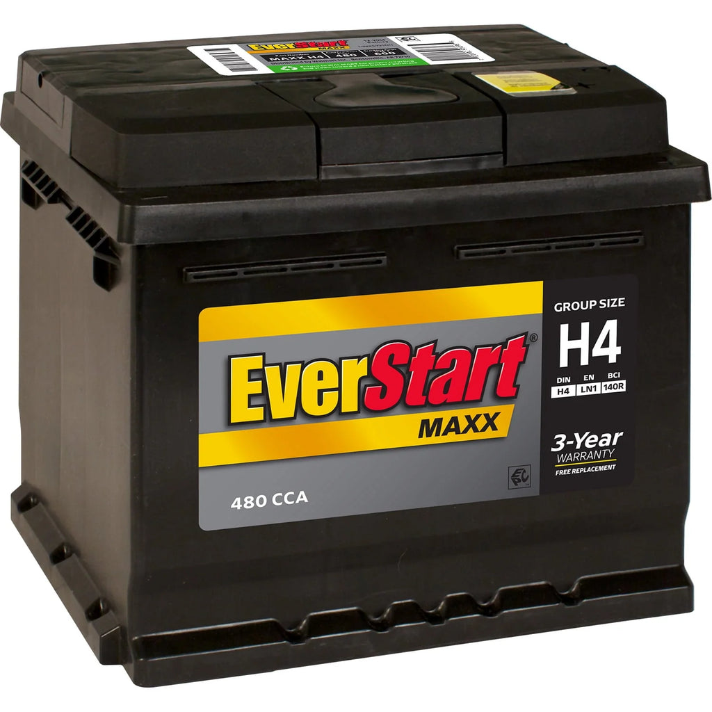 Group Size H4 12 Volt 480 CCA Lead Acid Automotive Battery E21360