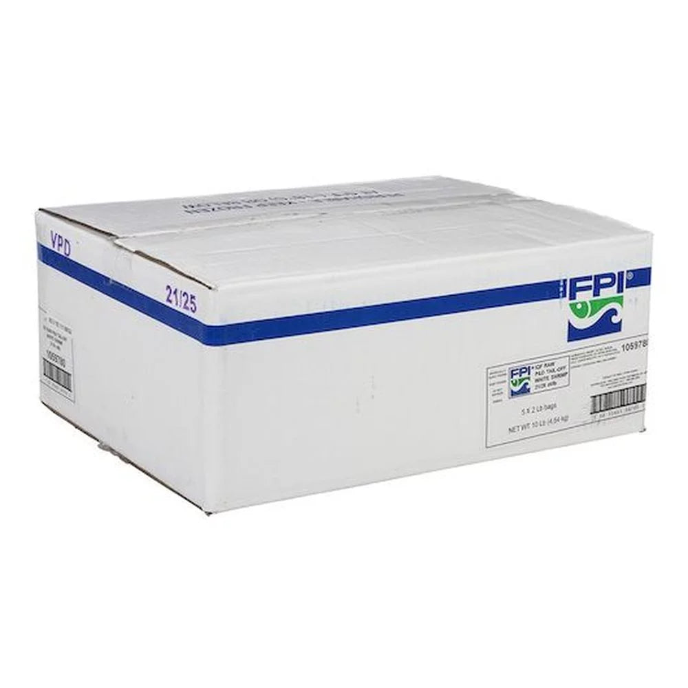 White Shrimp 21 to 25 Count, 2 Pound T426846