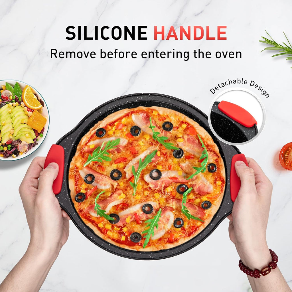 18-Piece Nonstick Carbon Steel Black Baking Pans Set R31378