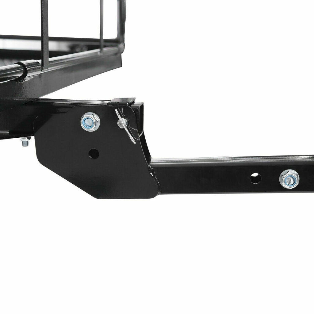 Multifunctional Folding Hitch-Mount Cargo Carrier Basket Luggage Rack M790