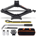 2 Ton Scissor Car Jack Kit with Lug Wrench T9690